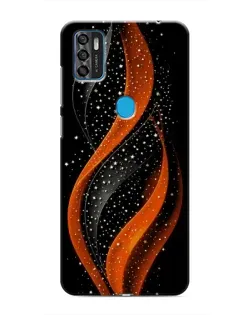 Чехол для ZTE Blade A7s 2020 с картинкой «Огненная звездная волна»