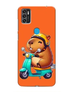 Чехол для ZTE Blade A7s 2020 с картинкой «Капибара на скутере» Чехол для ZTE Blade A7s 2020 с картинкой «Капибара на скутере»