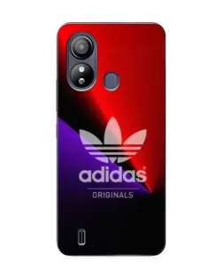 Чехол для ZTE Blade L220 с картинкой «Adidas Red Neon»
