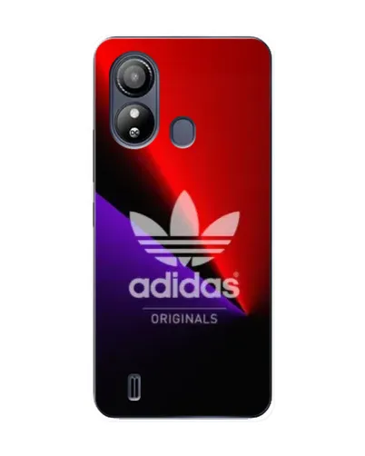 Чехол для ZTE Blade L220 с картинкой «Adidas Red Neon»