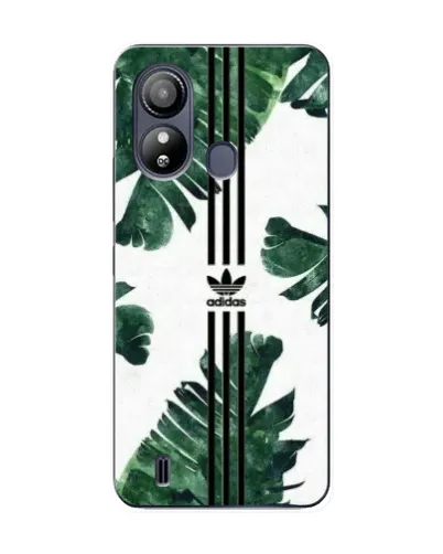 Чехол для ZTE Blade L220 с картинкой «Пальмовые листья адидас»