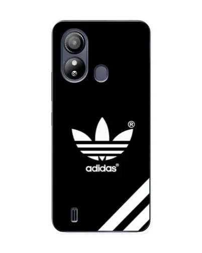 Чехол для ZTE Blade L220 с картинкой «Adidas с диагональными полосами»