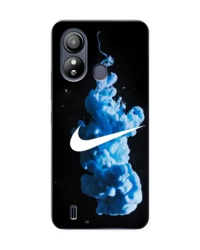 Чехол для ZTE Blade L220 с картинкой «Nike и синий дым» Чехол для ZTE Blade L220 с картинкой «Nike и синий дым»