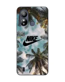 Чохол для ZTE Blade L220 з картинкою «Тропічний принт Nike»