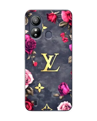 Чехол для ZTE Blade L220 с картинкой «Цветочный Louis Vuitton»