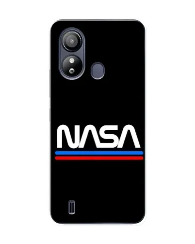 Чехол для ZTE Blade L220 с картинкой «NASA — классика Red Blue» Чехол для ZTE Blade L220 с картинкой «NASA — классика Red Blue»