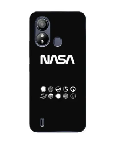 Чехол для ZTE Blade L220 с картинкой «NASA — технический принт» Чехол для ZTE Blade L220 с картинкой «NASA — технический принт»