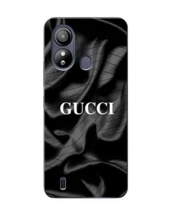 Чехол для ZTE Blade L220 с картинкой «Gucci — шелковые волны»