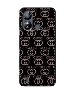 Чехол для ZTE Blade L220 с картинкой «Классическая монограмма Gucci»