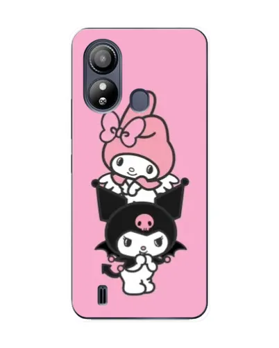 Чехол для ZTE Blade L220 с картинкой «My Melody и Kuromi»