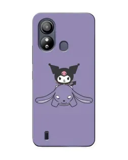 Чехол для ZTE Blade L220 с картинкой «Kuromi на лиловом фоне» Чехол для ZTE Blade L220 с картинкой «Kuromi на лиловом фоне»