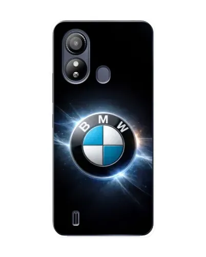 Чехол для ZTE Blade L220 с картинкой «BMW — неоновое сияние»