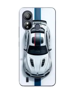 Чехол для ZTE Blade L220 с картинкой «Вид сверху — BMW M»