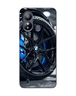 Чехол для ZTE Blade L220 с картинкой «Колесо BMW вблизи»