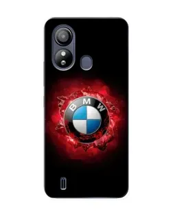 Чехол для ZTE Blade L220 с картинкой «Логотип BMW — вспышка»