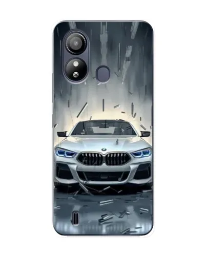 Чехол для ZTE Blade L220 с картинкой «BMW в свете фар»
