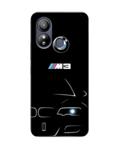 Чехол для ZTE Blade L220 с картинкой «Минималистичный принт BMW M3»