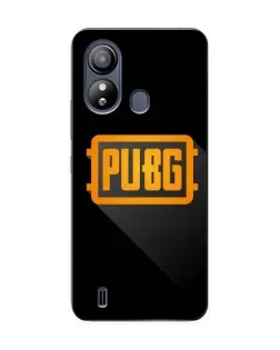Чехол для ZTE Blade L220 с картинкой «PUBG — рамка лого»