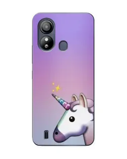 Чехол для ZTE Blade L220 с картинкой «Единорог градиент»