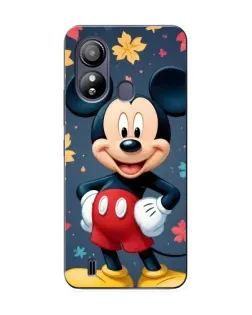 Чехол для ZTE Blade L220 с картинкой «Осенний Mickey Mouse»