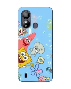 Чехол для ZTE Blade L220 с картинкой «Веселые пузырьки»