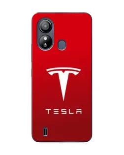 Чехол для ZTE Blade L220 с картинкой «Tesla Red Classic»