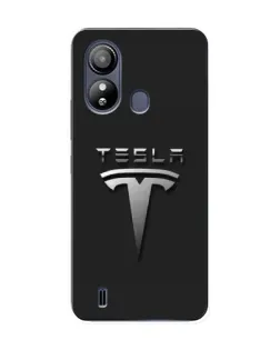 Чехол для ZTE Blade L220 с картинкой «Стальной логотип Tesla» Чехол для ZTE Blade L220 с картинкой «Стальной логотип Tesla»
