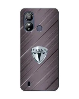 Чехол для ZTE Blade L220 с картинкой «Металлическая текстура Tesla» Чехол для ZTE Blade L220 с картинкой «Металлическая текстура Tesla»