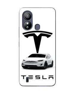 Чехол для ZTE Blade L220 с картинкой «Tesla White Style» Чехол для ZTE Blade L220 с картинкой «Tesla White Style»