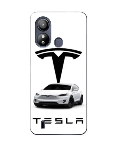 Чехол для ZTE Blade L220 с картинкой «Tesla White Style»