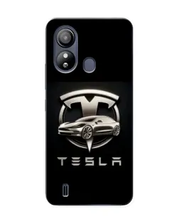 Чехол для ZTE Blade L220 с картинкой «Tesla — серебристое авто» Чехол для ZTE Blade L220 с картинкой «Tesla — серебристое авто»