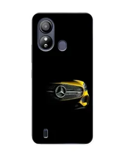 Чехол для ZTE Blade L220 с картинкой «Mercedes — ретро стиль»