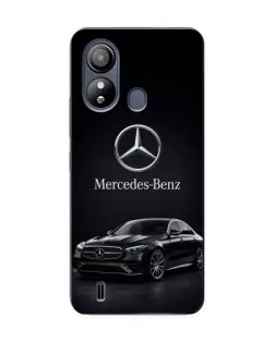 Чехол для ZTE Blade L220 с картинкой «Mercedes — решетка радиатора»