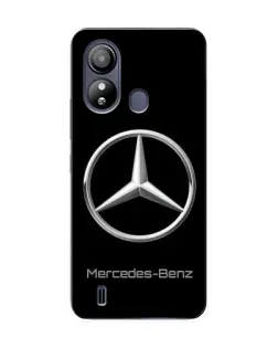 Чехол для ZTE Blade L220 с картинкой «Mercedes Silver Logo»