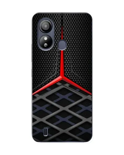 Чехол для ZTE Blade L220 с картинкой «Mercedes Carbon Grid»