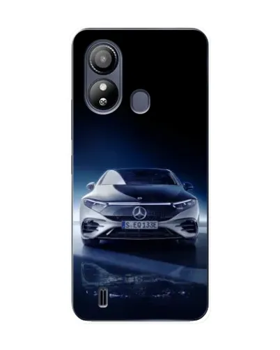 Чехол для ZTE Blade L220 с картинкой «Ночной Mercedes EQ»