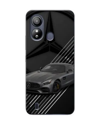 Чехол для ZTE Blade L220 с картинкой «Mercedes AMG — графика»
