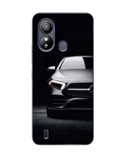 Чехол для ZTE Blade L220 с картинкой «Свет фар Mercedes»