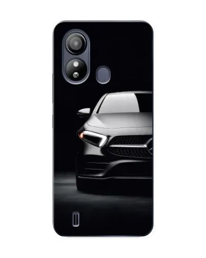Чехол для ZTE Blade L220 с картинкой «Свет фар Mercedes»