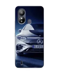 Чехол для ZTE Blade L220 с картинкой «Mercedes EQ — будущее»