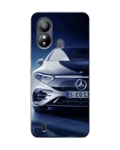 Чехол для ZTE Blade L220 с картинкой «Mercedes EQ — будущее»