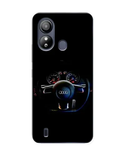 Чехол для ZTE Blade L220 с картинкой «Салон Audi — руль» Чехол для ZTE Blade L220 с картинкой «Салон Audi — руль»