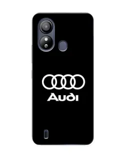 Чехол для ZTE Blade L220 с картинкой «Классическое лого Audi»