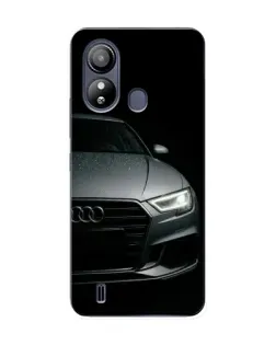 Чехол для ZTE Blade L220 с картинкой «Audi — детализация кузова»