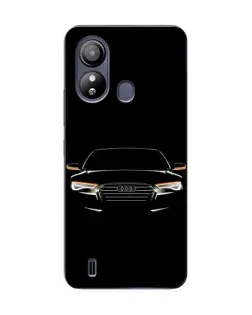 Чехол для ZTE Blade L220 с картинкой «Audi — ночной контур»
