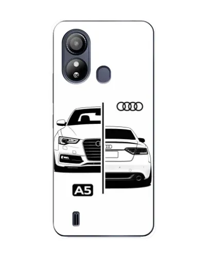 Чехол для ZTE Blade L220 с картинкой «Audi — контрастный дизайн» Чехол для ZTE Blade L220 с картинкой «Audi — контрастный дизайн»