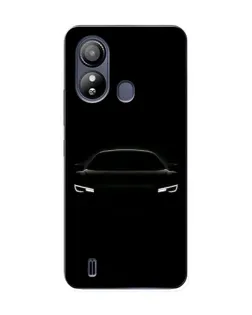 Чехол для ZTE Blade L220 с картинкой «Взгляд Audi в темноте»