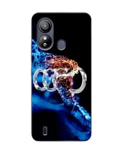 Чехол для ZTE Blade L220 с картинкой «Энергия лого Audi»