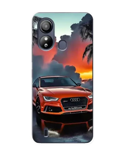 Чехол для ZTE Blade L220 с картинкой «Audi — закат» Чехол для ZTE Blade L220 с картинкой «Audi — закат»
