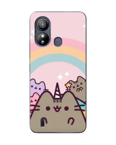 Чехол для ZTE Blade L220 с картинкой «Единорог Pusheen»